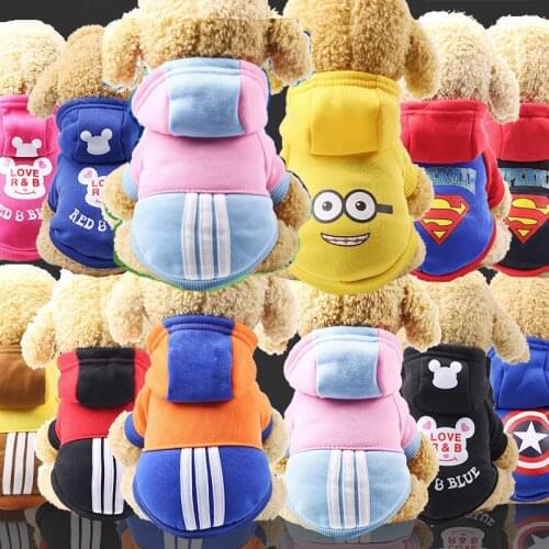 Fashion Winter Warm Dogs Clothes Dog Hoodies Outfit Jacket Clothing for Dogs Chihuahua Yorkie Hoodie Clothes Dogs Pets Supplies