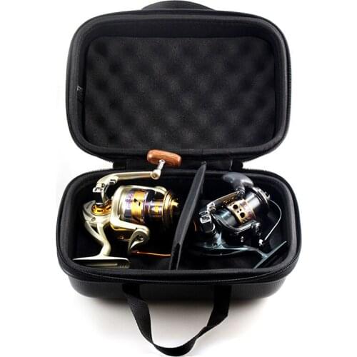 New Portable Fishing Reel Bag EVA Waterproof Case Cover For Drum Reel Fishing Tackle Accessories