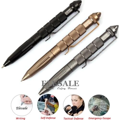 New Portable Tactical Pen Self-defense EDC Tool Survival Kit Multi-function Outdoor Camping Tool Aluminum Emergency Kit