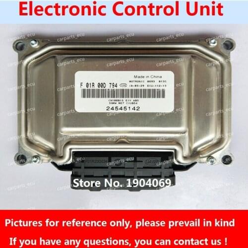 Engine Computer Board F01R00D794 24545142 F01RB0D794 ME7 ECU Electronic Control Unit F01R00DR84 24569825 F01RB0DR84 For Wuling