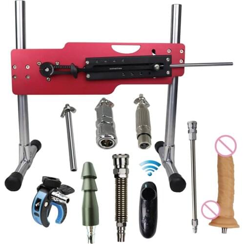 FREDORCH Remote Control Sex Machine for Woman Automatic Quiet Love Machine With Dildo Attachment Masturbation 120W Strong Power