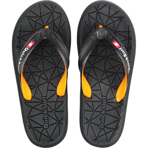 Quicksurf Summer Couples Men And Women Fashion Trend Flip Flops Home Slippers Non-Slip Beach Sewing Cool Clip Slides Shoe