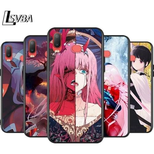 Silicone Cover Darling in the FranXX for Samsung Galaxy A9 A8 Star A7 A6 A5 A3 Plus 2018 2017 2016 Black Phone Case