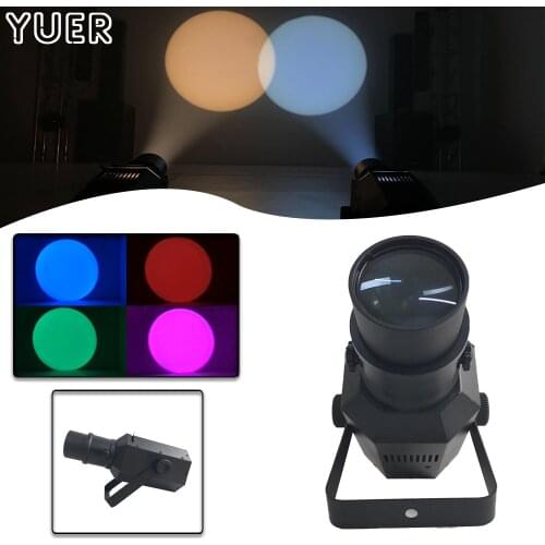 2021 MINI 60W RGB COB Strobe Zoom Effect Lmaging Light For Prom Party DJ Disco Indoor Outdoor Dance Floor Club Music Bar DMX512