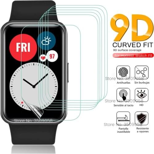 Ultra-thin Soft TPU HD Clear Protective Film For Huawei Honor ES Smart Watch Full Screen Protector Cover For Huawei Watch Fit