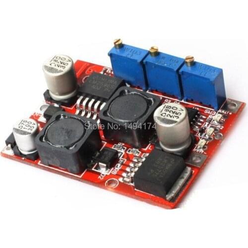 WQScosea Q8S-10 LM2577S LM2596S 4-35V To 1.25-25V DC Step Up Down Boost Buck Voltage Power Charger Converter 4V 6V 12V 14V 24V