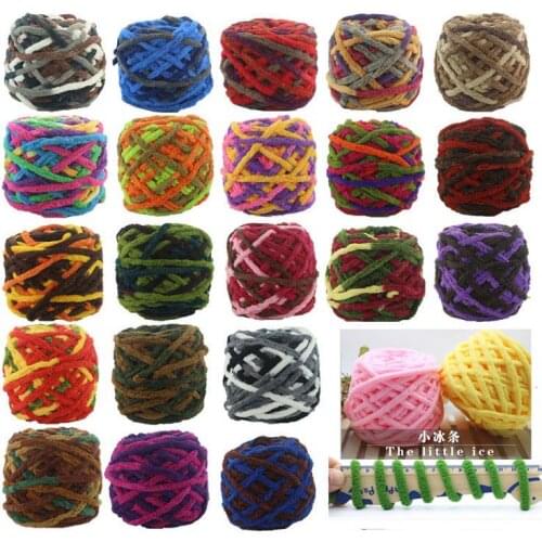 100G Chunky Cotton Yarn Crochet Yarn For Knitting Wool Yarn Warm Chunky Yarn For Children Hand Knitted Yarn Knit Blanket Sweater