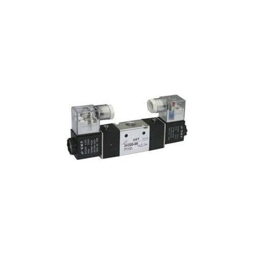 3V220-08 AC110V 3Port 2Position 1/4" BSP Double Solenoid Pneumatic Air Valve