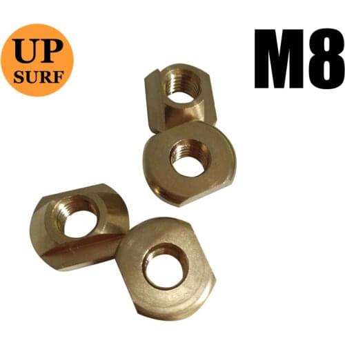 4 PCS FoilMount Size M6/M8 Hydrofoil Mounting T-Nuts for All Hydrofoil Tracks Surfing Outdoor Accessories