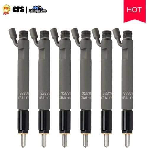 Set of 6 Fuel Injectors For Cummins C8.3L 6C 6CT 6CTA 6CTAA C3283160 3283160 High Quality