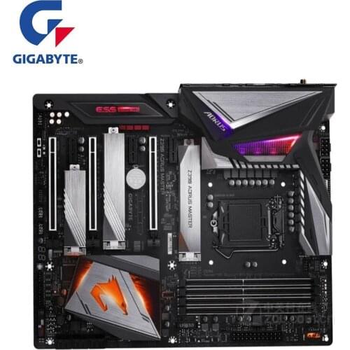 For Gigabyte GA Z390 AORUS MASTER Motherboard LGA 1151 Z390 Used Desktop Mainboard M.2 nvme PCI-E X16