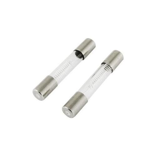 Microwave Oven 0.8A 5KV 6mm x 40mm High Voltage Fuse Tubes 2 Pcs