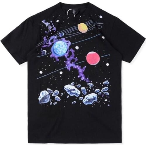 New Travis Scott Astroworld T shirt Men Women Fashion Travis Scott T-shirt Travis Scott t-shirts Festival Run Tie Dye Top Tee