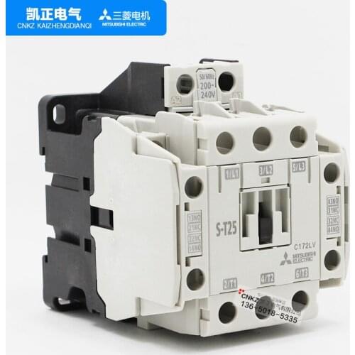 Brand new original authentic Mitsubishi Electric AC contactor S-T25 instead of S-N25 AC110V AC220V AC380V free shipping