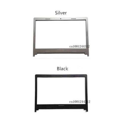 New Original For Lenovo S400 S405 S410 S415 NO Touch LCD Front Bezel Cover Screen Frame Silver&Black AP0SB000310