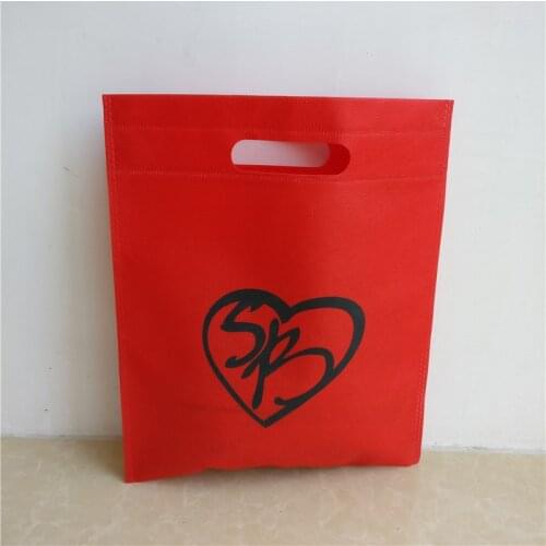 Wholesale 1000pcs/lot custom gift non woven bag/custom tote reusable shopping bag/advertising bags with your logo