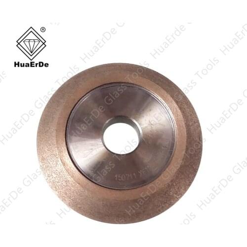 HuaErDe 45 Degree Miter Diamond Binder Glass Grinding Wheel 45 Degree Ramp Wheel Diamond Tools