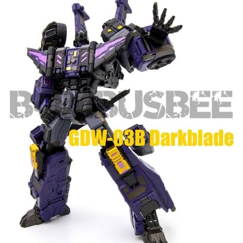 【In Stock】G-creation GDW-03B Darkblade Sixshot Comic Design Black Version Action Figure Robot Transformation Sixchanger Gift