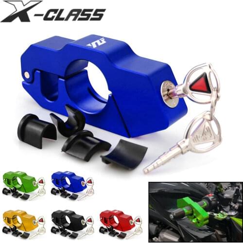 YZF Motorcycle Handle Bar Lock Brake Lever Hand Grips Lock Theft Protection Accessories for Yamaha YZF R1 R3 R15 V3 R25 R125 R6