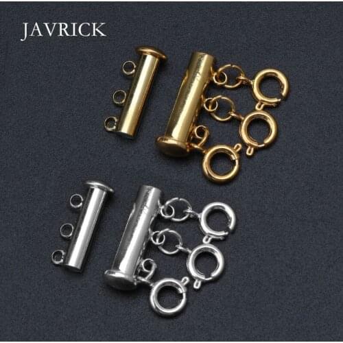 Multi Strand Clasps Lobster Clasp Necklace Magnetic Tube Lock Jewelry Connectors Craft Tool DIY Accessories Jewelry Making Tool