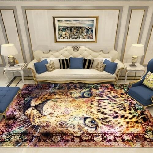Golden Diamond Velvet Bedroom Living Room Carpet European Hotel Household Carpet Coffee Table Sofa Mats Can Be Customized