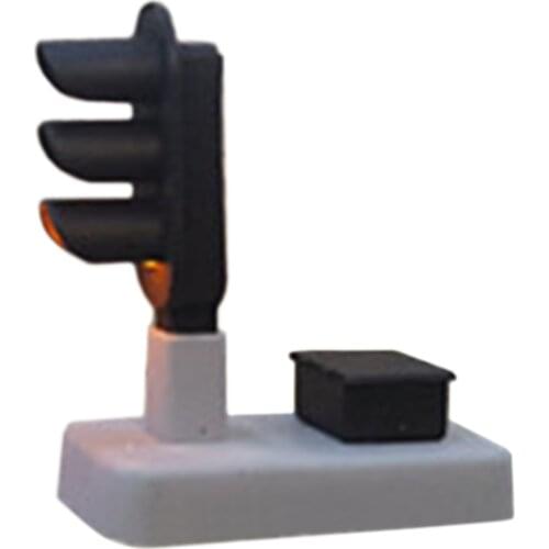 1:87 Railway Signal Light Low Signal Lamp for HO Scale Sand Scene