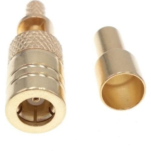 10pcs SMB Female Jack Window Crimp RG174 RG316 RG179 RG188 Cable RF Connector