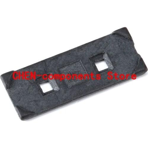 50pcs 49S crystal oscillator gasket / crystal oscillator anti vibration gasket / Crystal gasket / insulation gasket (black) SMD