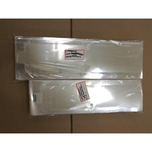 100pcs Front and Back Plastic Seal Factory Screen Protector Film Black White for iPhone XS XR Max New Phone Film