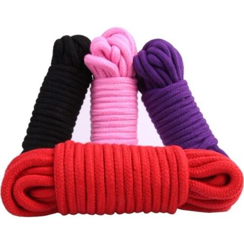 5 M Rope Cord Binding Binder Restraint Soft Cotton Rope BDSM Bondage Restraints Adult Sex Product Toys For Couples