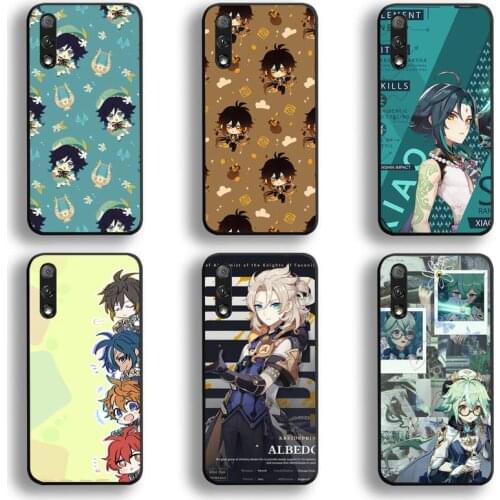 Video game Genshin Impact Phone Case For Huawei Honor 30 20 10 9 8 8x 8c v30 Lite view 7A pro