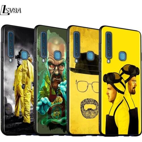 Black Cover Heisenberg Breaking Bad for Samsung A9 A7 2018 Shell for Samsung Galaxy A8 A6 Plus A5 A3 2018 2017 Phone Case
