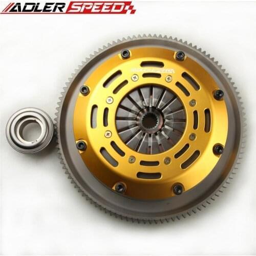 ADLERSPEED Racing Clutch Twin Disk For 92-05 Civic DelSol Acura El 1.5L 1.6L D15