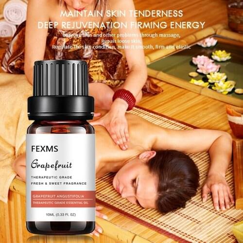 Grapefruit Essential Oil - Therapeutic Grade - Perfect for Aromatherapy, Relaxation, Skin Therapy & More