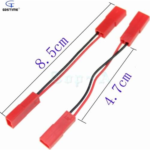 Gdstime 20pcs RC Lipo Battery JST Female to Female Plug Connector Cable Wire