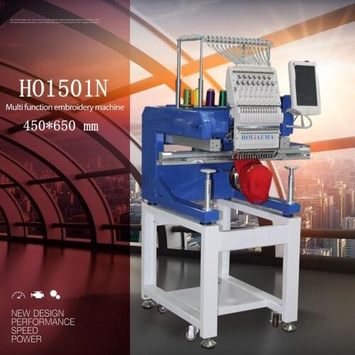 China 10 years service ! DAHAO computer brother type embroidery machine boots shirt shoes hat bead embroidery 1 head 15 needle