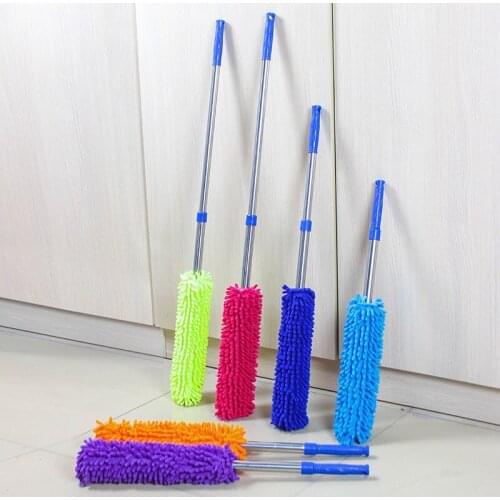 Microfiber retractable dust collector room cleaning feather dust collector Microfiber desktop chenille brush