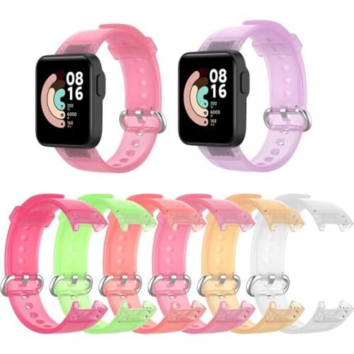 For Xiaomi Watch Lite Strap TPU Smart Watch Bracelet Sport Waterproof Band Breathable For Redmi Watchband Accessories 21.5mm