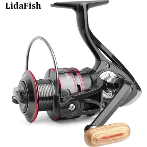 LIDAFISH Brand HB 500-7000 Series Spinning Fishing Reel 5.2:1/4.7:1 Gear Ratio All Metal Spool Fishing Coil