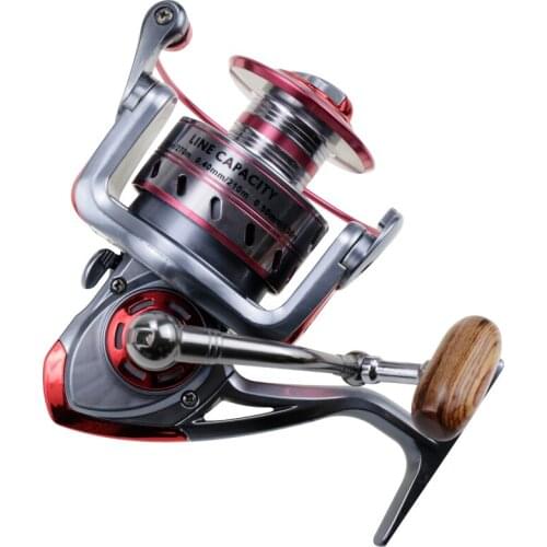 RUNATURE Spinning Fishing Reel Casting Wheel 12+1BB 2000-6000 Series Fishing Tackle Reel Full Metal Fishing Reels Spinning Reel