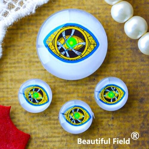 12mm 25mm 14mm 16mm 18mm 20mm Photo Glass Cabochons Round Cameo Set Handmade Settings Stone Magic FG1188
