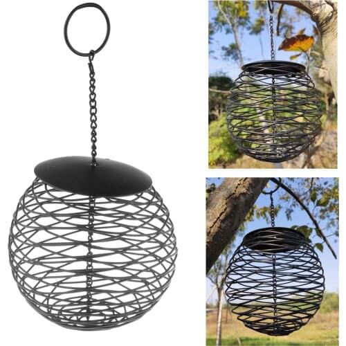 Heavy Duty Wild Bird Hanging Feeder Squirrel Proof Suet Fat Ball Feeding Station, Gift for Bird Lovers
