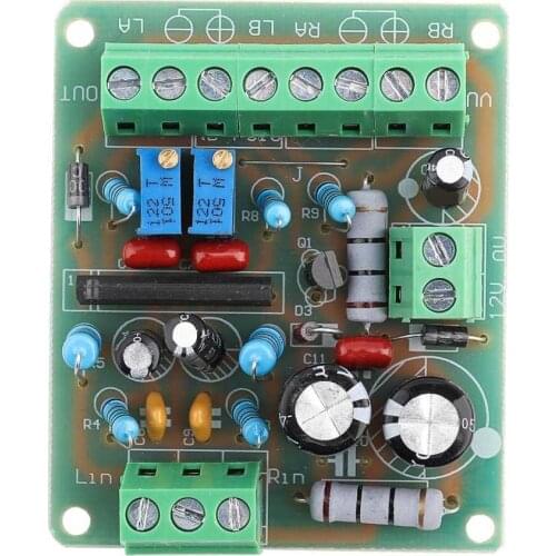 TA7318P DC 12V Power Amplifier VU Meter Driver Board DB Audio Level Meter High Quality