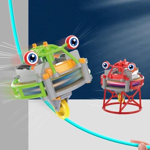 Tumbler Robot Educational Toy Wheelbarrow Luminous Top Self-balancing Kid Gifts