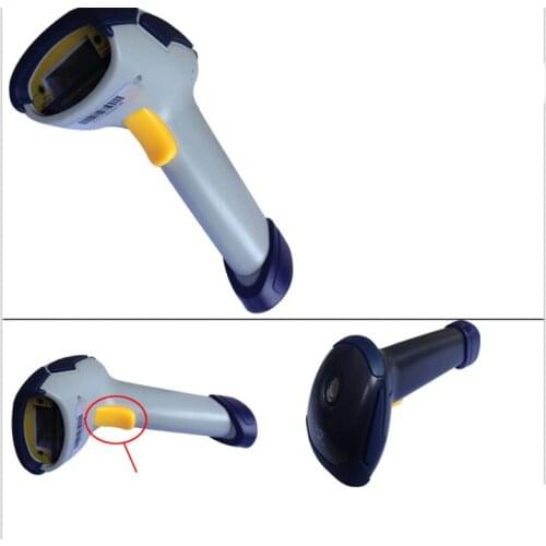 High Scaned Speed Portable Losar Barcode Scanner Reader Gun with USB Cable for Supermarket and POS System