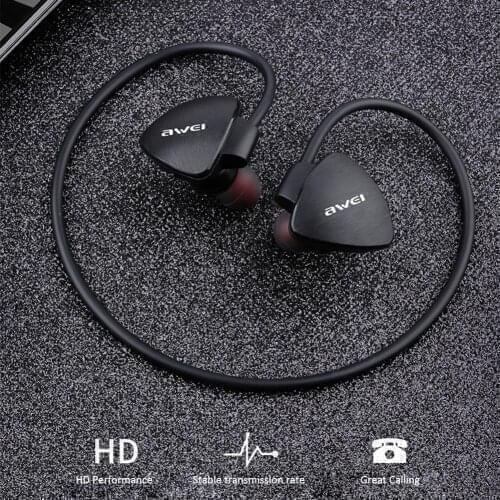 AWEI A847BL rear-mounted bluetooth headset 9D stereo sports bluetooth headset
