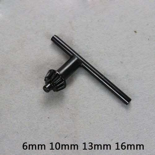 Electric Hand Drill Chuck Wrench Tool Part Drill Chuck Keys Applicable To 6mm 10mm 13mm 16mm Drill Chuck With Gum Cover