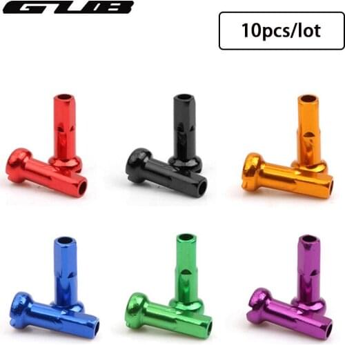 10pcs Aluminum Bicycle Spoke Caps 14mm MTB Road Bike Rim Cap Bicycle 14G/2mm Spoke Cover Ultralight Cycling Accessories 6 Color