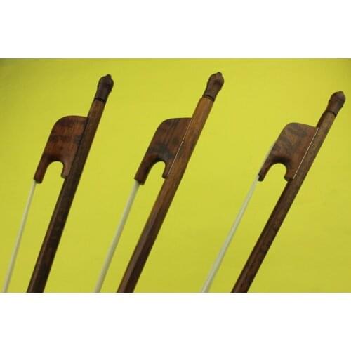 3pcs PRO New high quality snakewood Violin bows 4/4 full size violin parts