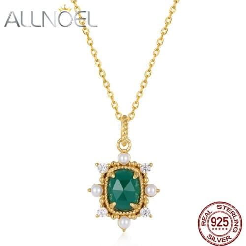 Женские ожерелья из жемчуга ALLNOEL China At AliExpress